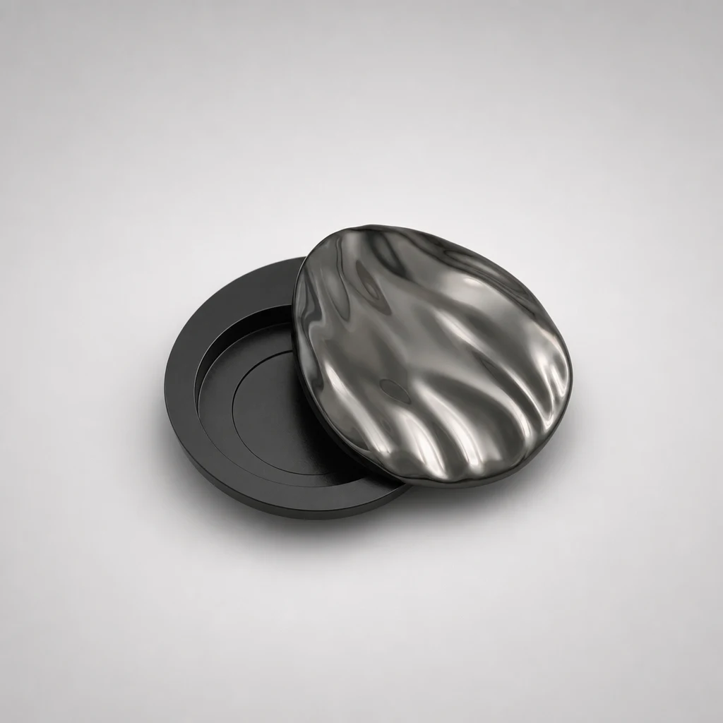 Custom Logo Metal Solid Perfume Container, Multi-use Tin for Lip Balm, Cheek Blush