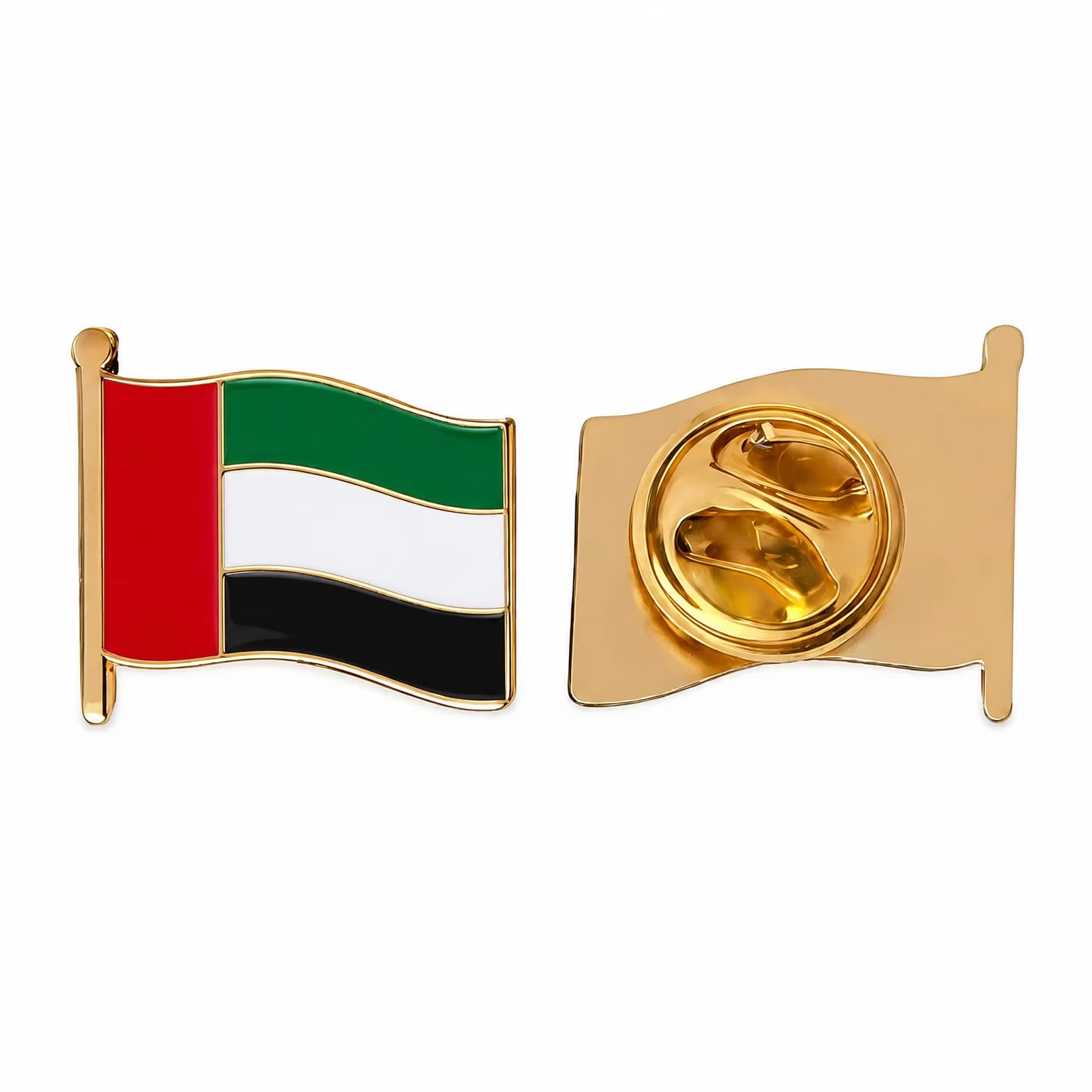 Custom Metal Badge Zinc Alloy Country Flag Soft Hard Enamel Polishing Pin Wholesale Customization