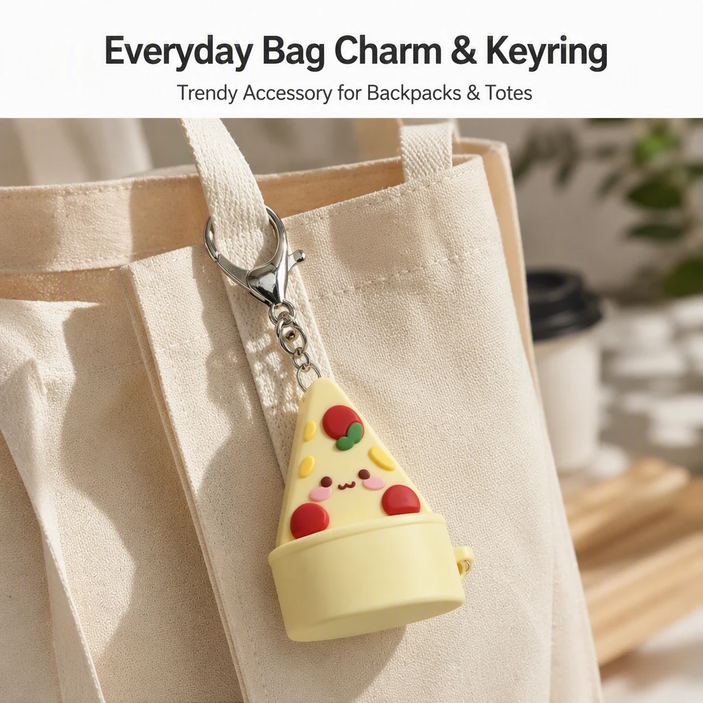 PVC Keycap Stress Relief Toy Keychain for Daily Carry & Promo Gifts