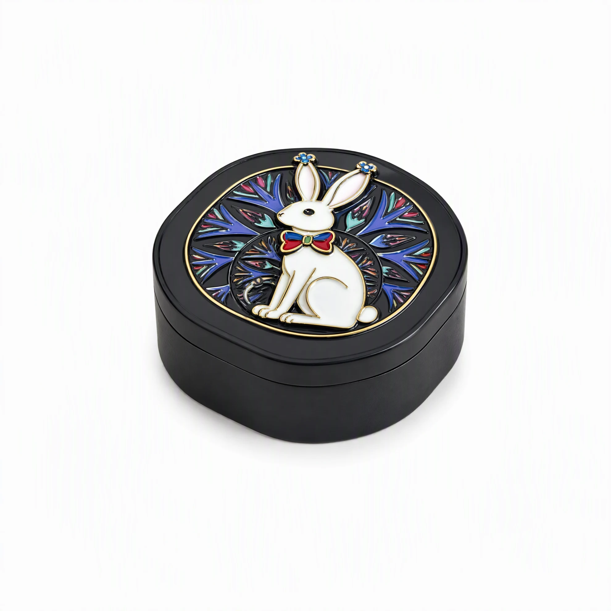 Special-Shaped Solid Perfume Box with Flip Lid - Custom Logo Empty Metal Container for Lip Balm