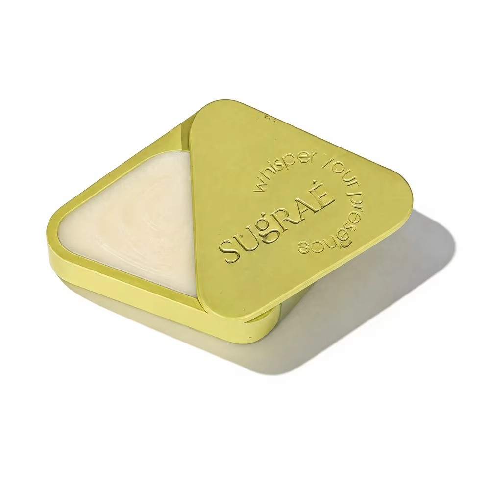 Large Capacity Multi-use Solid Balm Tin Box Triangle Metal Container for Perfume Balm Lip Balm & Blush Custom Logo Available