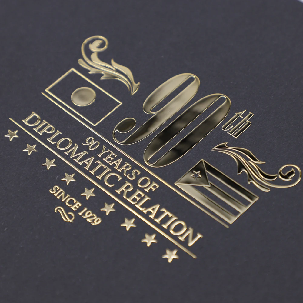 Nickel Sticker Logo Customize High Speed Production