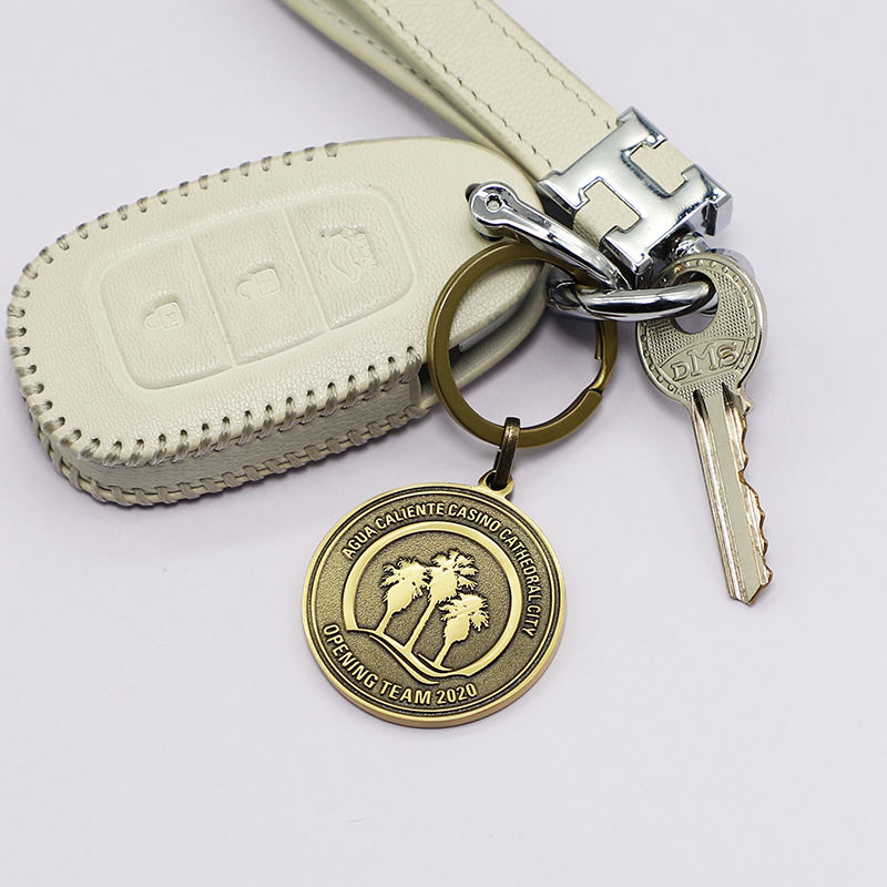 Metal Keychain Customize Design Double-sided High Quality Wholesale Factory