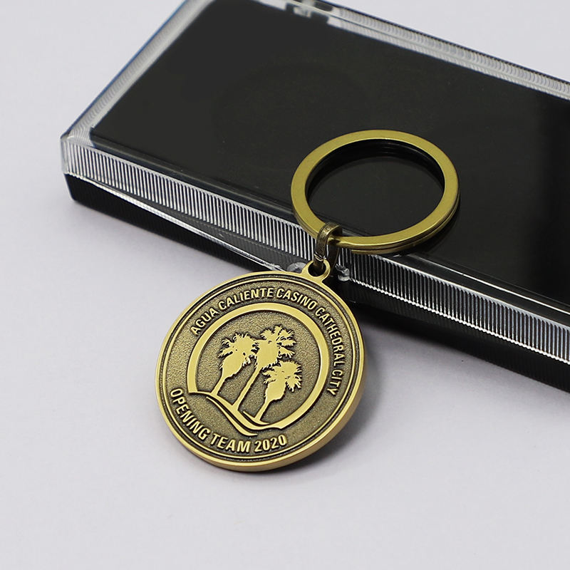 Metal Keychain Customize Design Double-sided High Quality Wholesale Factory