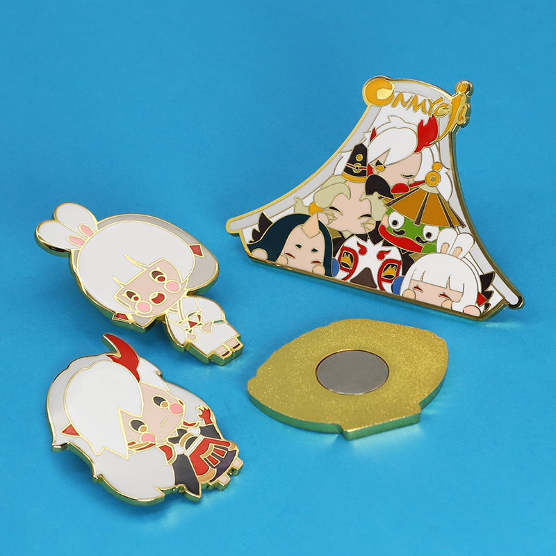 OEM Custom Magnetic Fridge Magnets 3D Relief Enamel Cultural Gift Wholesale