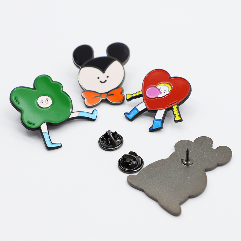 Enamel Badge Lapel Pin OEM Soft Enamel Hard Enamel Tinplate Badge Wholesale